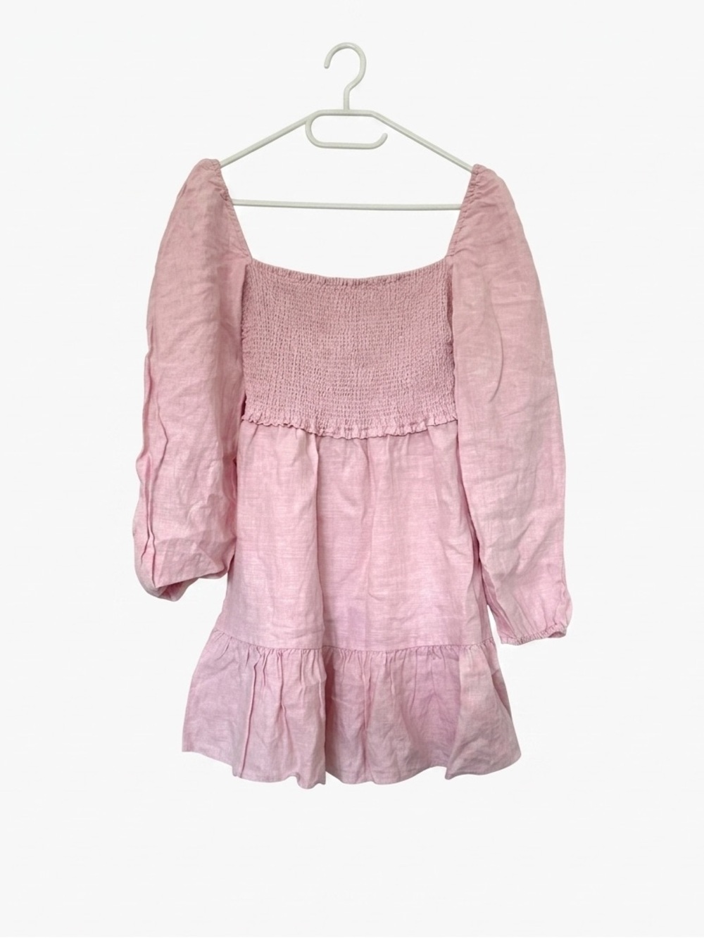 Wilfred Pink Linen Tempest Dress